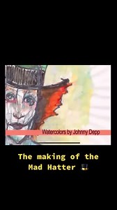 The making of the Mad Hatter 🎩#johnnydepp #madhatter #fypシ #justforjohnnydepp #aliceinwonderland #timburton #love