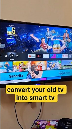 convert your old tv into smart tv with amazon fire tv stick hd