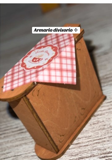 DIY miniature house Prt. 9 Armario divisorio ➗ #diy #viral #miniature #house #wardrobe