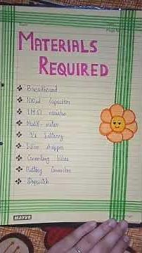 Class 12th physics investegatory project file on charging & discharging of capacitor in r-c circuit.