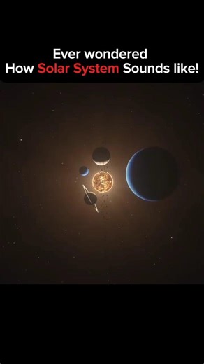 How Solar System Sounds like! #shorts #facts