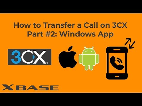 How to Transfer a Call on the Mobile App | 3CX Basics
