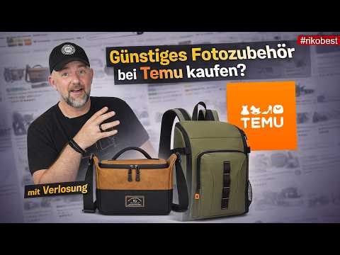 FOTO-ZUBEHÖR zum SPOTTPREIS! 💥 Ist TEMU genial oder totaler FAIL?