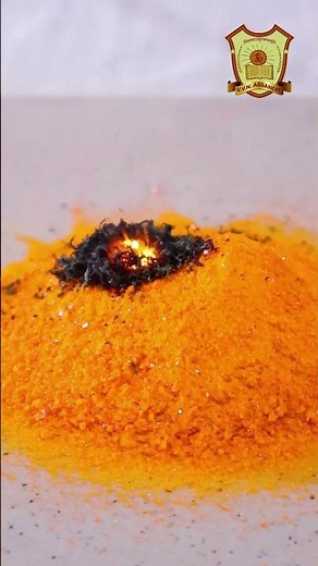 Chemical Volcano 🌋 | Ammonium Dichromate Decomposition Experiment | VVN School