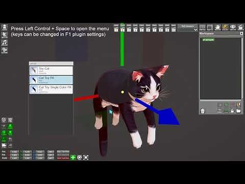 KK_QuickAccessBox v1.0 preview (Koikatsu Chara Studio)