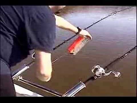 How to use side planer boards for Striped Bass-Team Old School