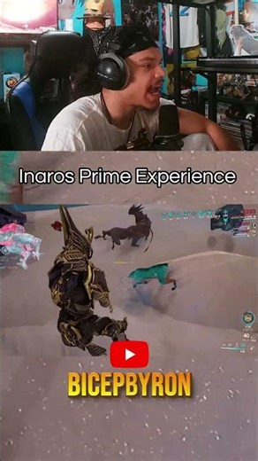 Inaros Prime Thermal Sunder #warframe