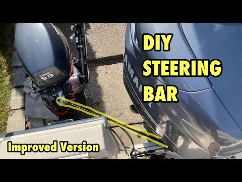 How to Make a Steering Bar for an Offset Kicker Motor (new and improved)