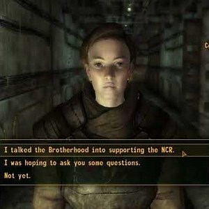 Mojave Chapter Brotherhood of Steel Truce With NCR In Fallout New Vegas