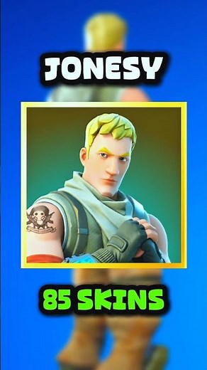 How Many Skins Use THIS Model? 🤯 #fortnite #shorts