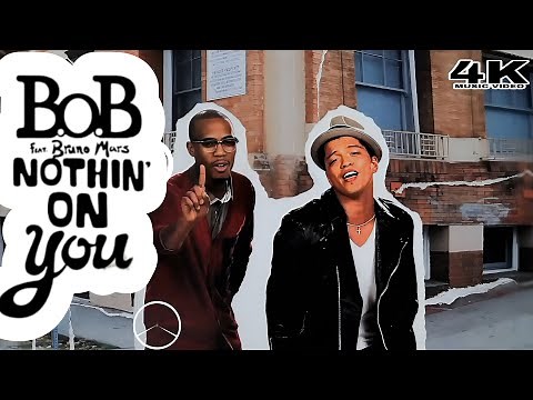 [4K] B.o.B - Nothin' On You (Music Video) ft. Bruno Mars