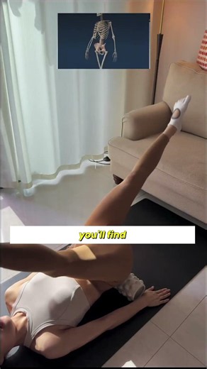 Use a Foam Roller to Relax Your Hips & Lift Your Glutes | Easy Daily Mobility Routine #viral