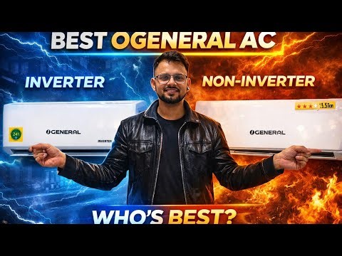 O General Inverter vs Non Inverter AC ⚡ | Kaunsa Best Hai? | Honest Review 2026