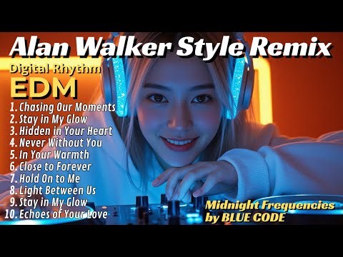 Stay in My Glow | Blue Code – Midnight Frequencies | Alan Walker Style EDM Remix