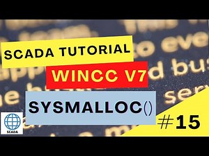 How to use SysMalloc function in WinCC C-actions? WinCC V7 tutorial (C - script) #15