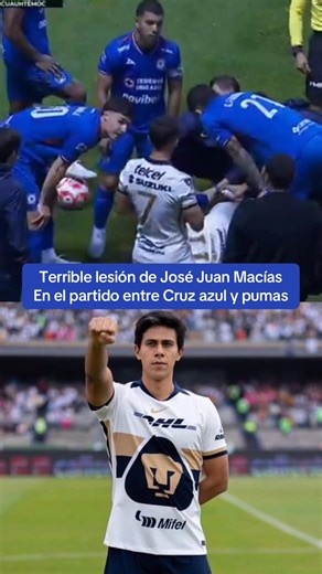 ❌ ¡Terrible lesión de Macías! 🤕 JJ Macías fue víctima nuevamente de un aparatoso choque el cual lo hizo abandonar el terreno de juego 😥 | POSTA Deportes