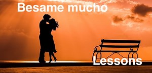 Besame Mucho – lesson for guitar with tabs and chords