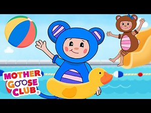 Swimming + More | Mother Goose Club Cartoons #NurseryRhymes
