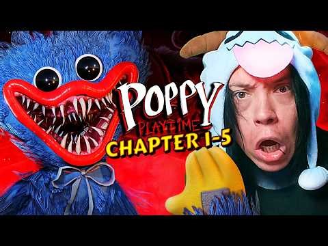 EGYBEN AZ EGÉSZ POPPY PLAYTIME?! 😨 Chapter 1–4 FULL STORY