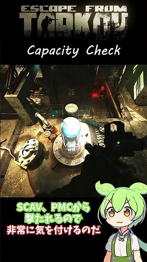 【Tarkov】 Capacity Check タスク解説 #tarkov #escapefromtarkov #ずんだもん #タルコフ #fps