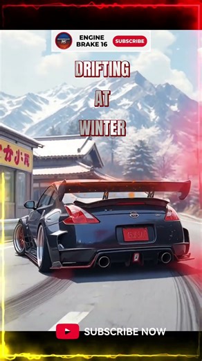 SNOW DRIFT ❄️❄️ JDM ANIME CARS RACE ⚡⚡#animecars #jdmcars #automobile #race