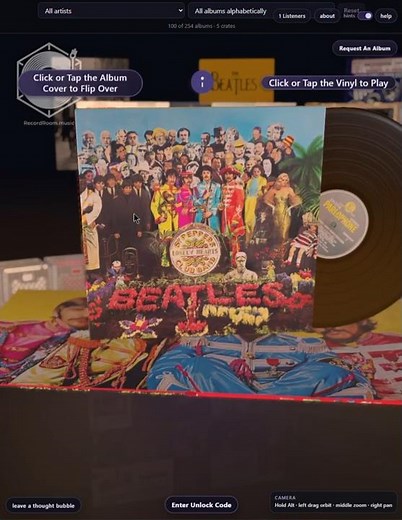 Sgt Peppers Lonely hearts Club Band by The Beatles. One of the greats!