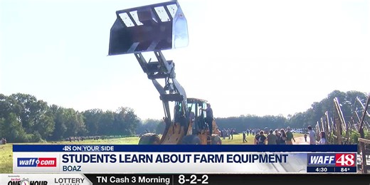Equipment Rodeo: Students learn about agriculture through working heavy machinery