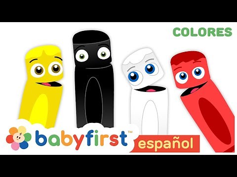 Colores en español para niños | La Pandilla de Colores | Aprende Los Colores | BabyFirst español