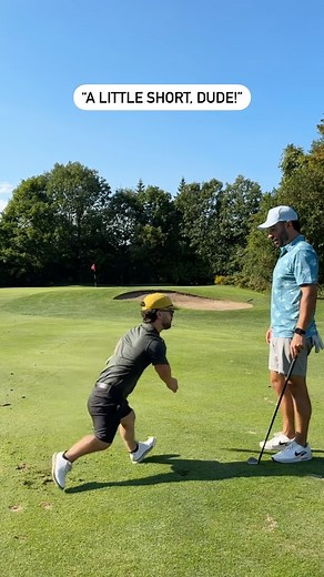 499K views · 7.1K reactions | “A little short, dude.” #golf #golfreels #golfstagram #dwarf | Caton Bittner Golf | Facebook