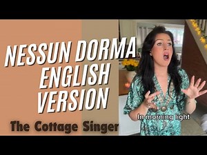 Nessun Dorma - English Version.