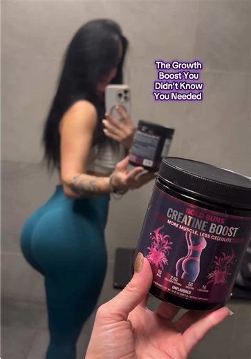 Bold Buns Creatine is made with premium ingredients for us ladies. They added collagen for the glow on top of the grow! BCAAS too!!! Build your shape!! 🩷🩷On a Big Sale Now!!!🩷🩷🚨🚨Click the shopping cart to order!!🩷🩷🚨🚨 #boldbunscreatineboost #boldbunscreatine #glutegrowth #boldbunsupplements #tiktokshopholidayhaul