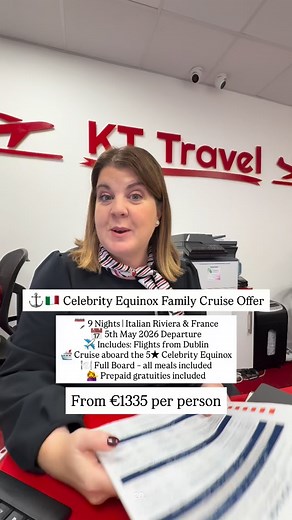 1.3K views · 18 reactions | ⚓ Celebrity Equinox Family Cruise Offer...