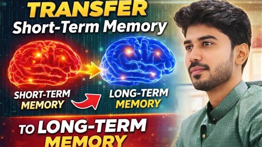 How to Remember Anything for Exams | 3 Techniques to Convert Short-Term Memory into Long-Term Memory | Yash Chandorkar
