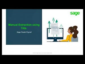 Sage Pastel Payroll (AME): How to manually restore your backup using 7zip?