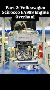 Volkswagen Scirocco EA888 Engine Overhaul | Full Repair & Restoration #restoraiton #mechanic #diy