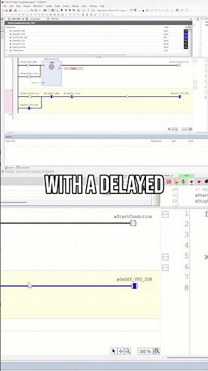 Timer Tutorial: Delayed Motor Start in Codesys #shorts