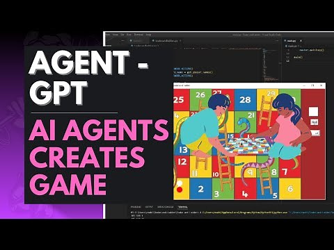Created a GAME Using Autonomous AI Agents with AgentGPT