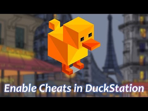 How to Enable Cheat Codes in DuckStation the Sony PS1 PlayStation 1 Emulator