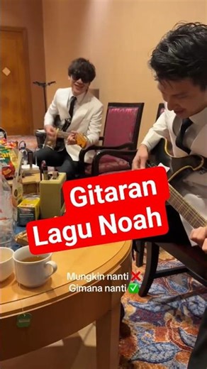 Kapten Qibil Gitaran Lagu Ariel Noah #noah #ariel #noah