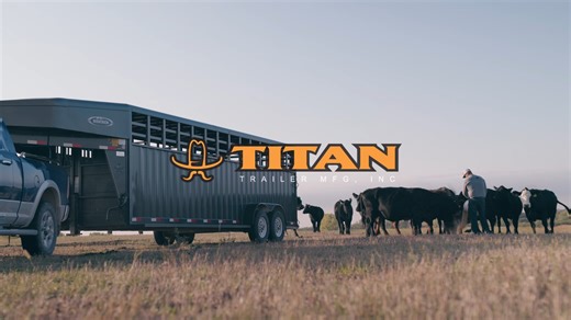 2.7K views · 49 reactions | From Kansas pastures to farms across America, Titan Trailers keep the work moving. #TitanTough #TitanRancherSeries #AlversonFarms #6SCreative | Titan Trailer Mfg., Inc. | Facebook
