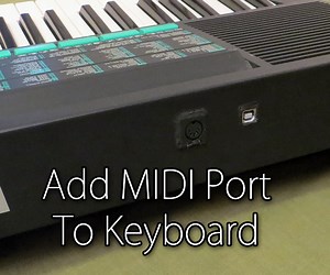 Add MIDI Port to Keyboard