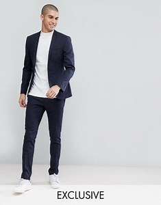 Noak Super Skinny Suit In Fleck | ASOS