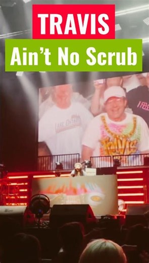 TRAVIS “Aint No Scrub” TLC Charlotte 2026 #noscrubs 💸