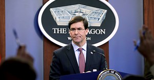 Trump tweets that Defense Secretary Mark Esper has been 'terminated'