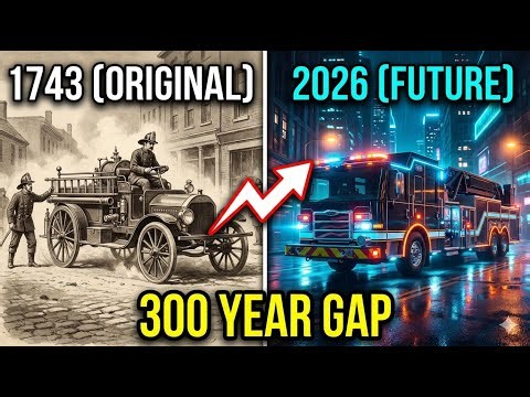 American Firetruck Evolution (1743-2026) | History of Fire Engines