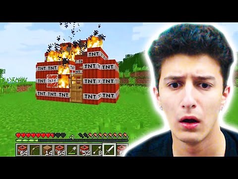 KÖTÜ ALPEREN EVİME TUZAK KURDU 😱 Minecraft 104