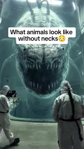 What animals look like without necks😳#viralvideo #foryou #viraltiktok #viraltiktok #foryou