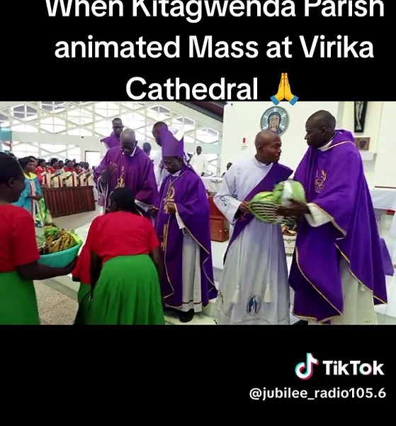 Enjoy the Tugebde Tuhonge Offertory hymn by Kitagwenda Parish Choir at Virika Cathedral, on the Diocesan day of St Jude Thaddeus. Online Radio: jubileeradiouganda.com