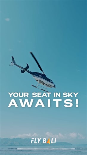 Fly Bali Helicopter Tour & Private Plane Charter on Instagram: "Who’s ready for something extraordinary?🤩🔥 We’re ready to elevate your journey into a majestic flight above Bali. See you above. @flybali_ 🚁🔥 #flybali #helicoptertour #balifromabove #explorebali #helicoptertour"