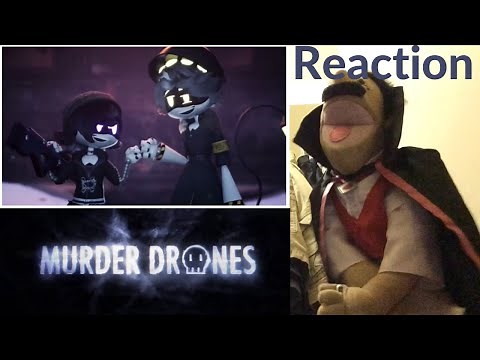 Murder Drones Season 1 Episode 1 Pilot Reaction (Puppet Reaction)